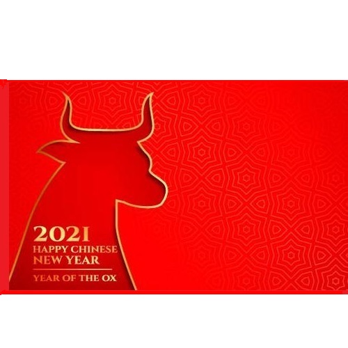 2021 kiinalaisen uudenvuoden lomailmoitus